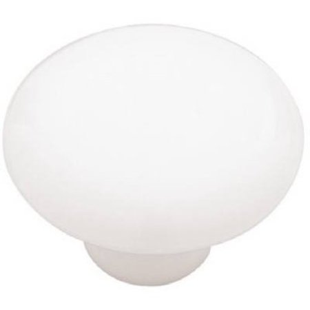 BRAINERD MFG/LIBERTY HDW 112WHT Mushroom Knob P95715H-W-C